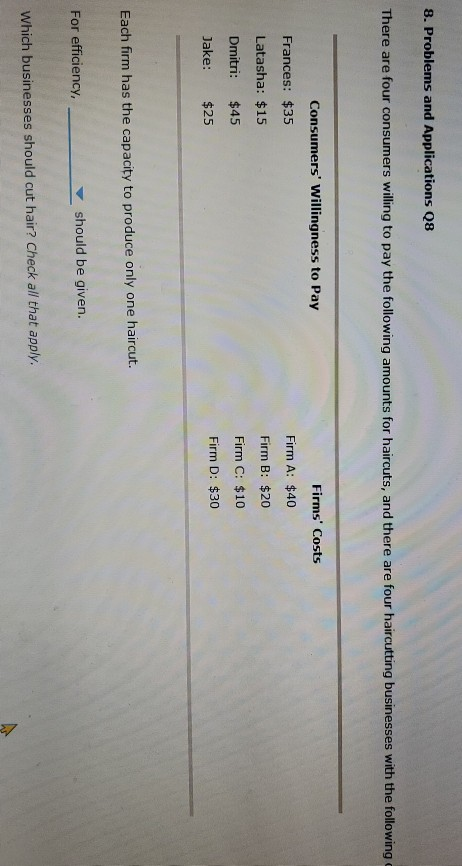 Solved 8. Problems And Applications Q8 There Are Four | Chegg.com