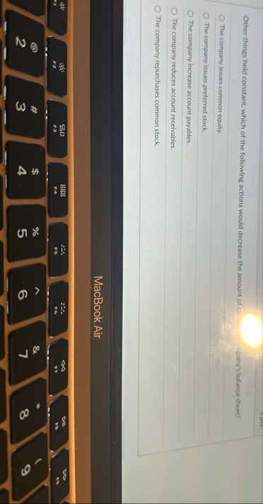 Solved Other things held constant, which of the following | Chegg.com