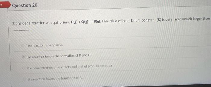Solved 2/4 pts artial Question 31 Consider the following | Chegg.com