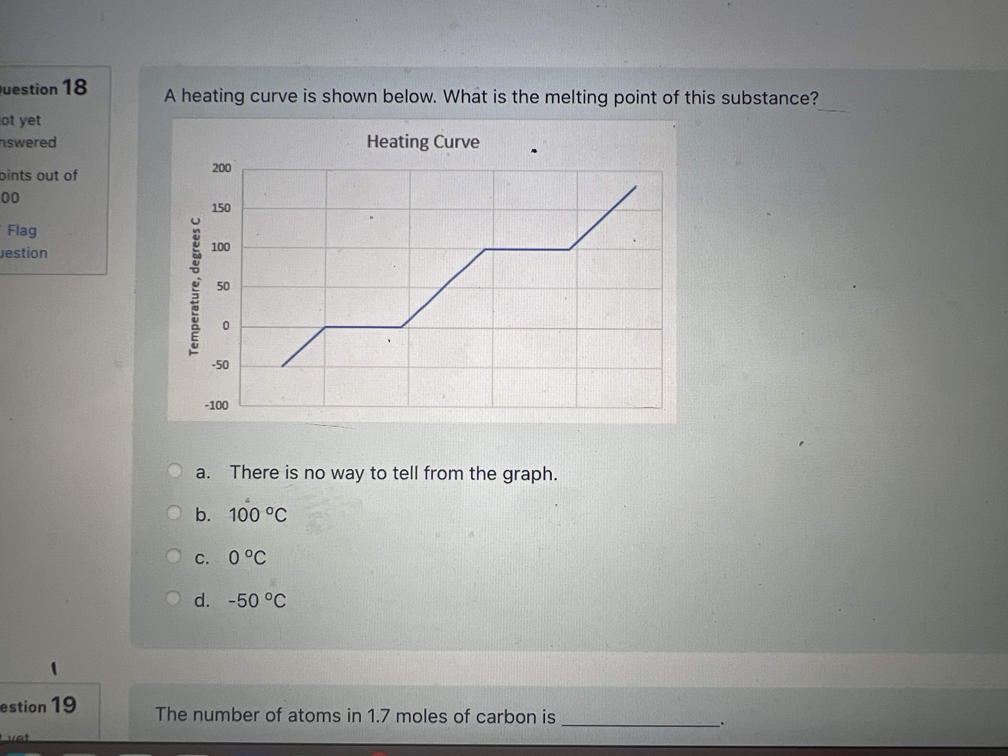 Solved A heating curve is shown below. What is the melting | Chegg.com