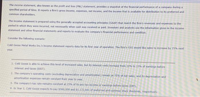 How an Income Statement Works