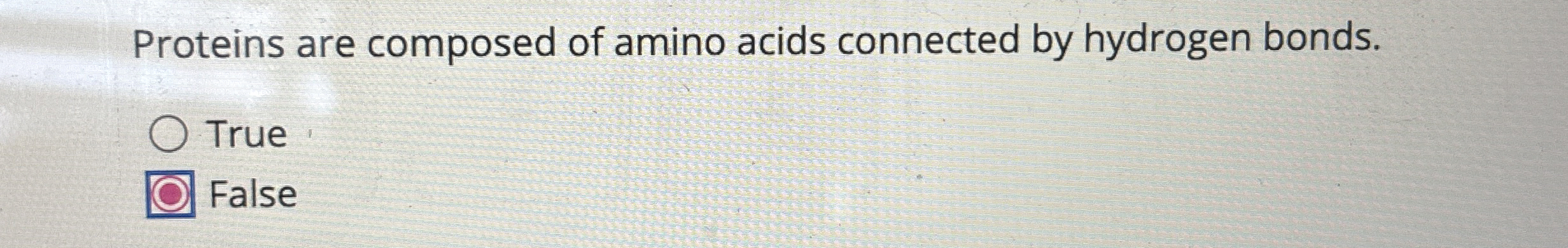 Solved Proteins are composed of amino acids connected by | Chegg.com