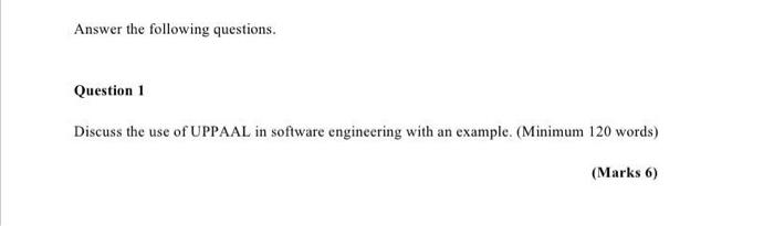 Solved Answer the following questions. Question 1 Discuss | Chegg.com