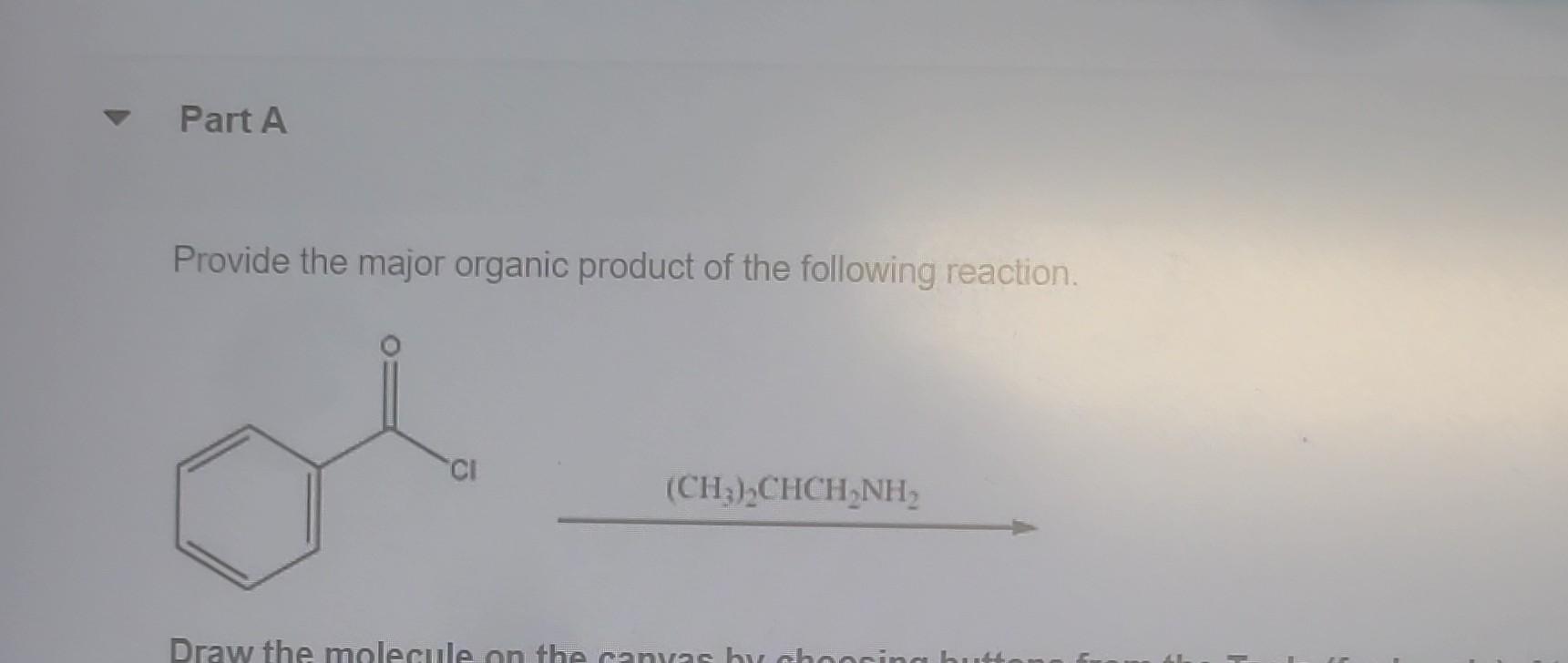 Provide The Major Organic Product Of The Following Reaction. [Solved]: Provide the major organic product of the foll