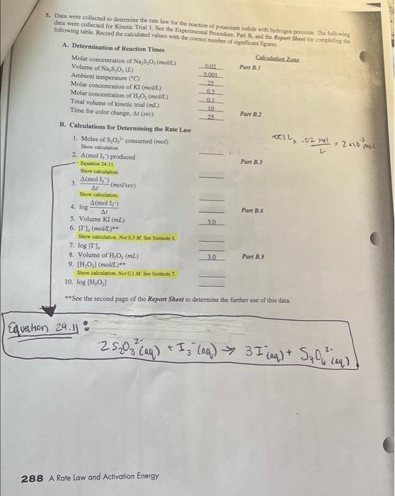Solved I am having trouble solving the equations for part B | Chegg.com