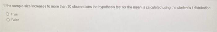 sample size for hypothesis test