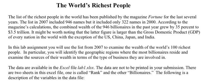 Chart of the Week: Keeping track of the world's richest people