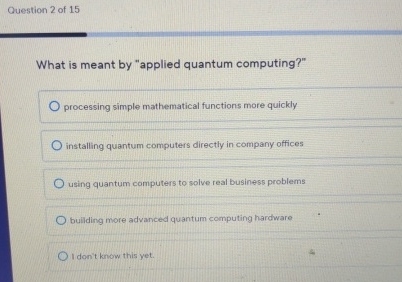 What is Meant by Applied Quantum Computing: Unveiling the Future