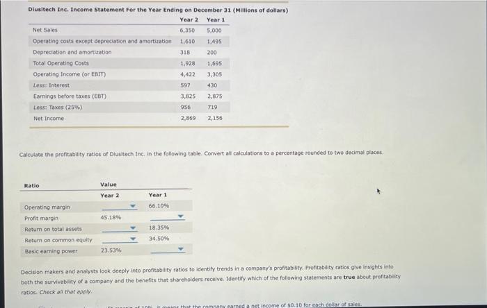 Solved 3. Profitability Ratios Profitability Ratios Help In | Chegg.com