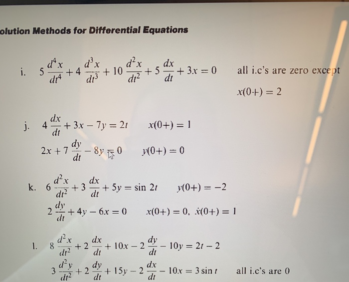 Solved JUL UMPICE solutions, using the Doperator method,