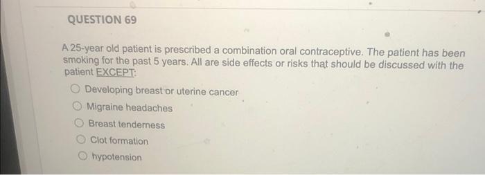 Solved A 25-year Old Patient Is Prescribed A Combination 