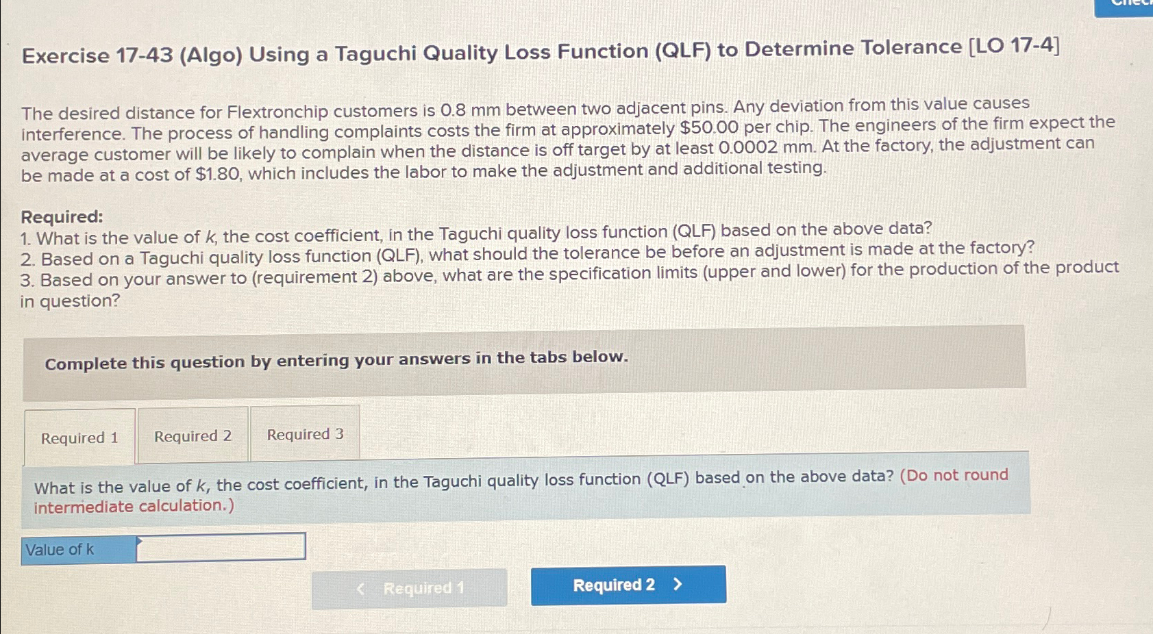 Quality Loss Function Qlf