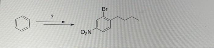 Solved (products) below. Write the forward synthesis from | Chegg.com