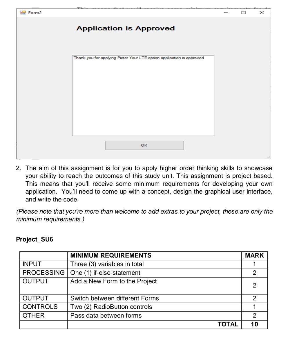 Solved 1. Internet Application Create an application that | Chegg.com