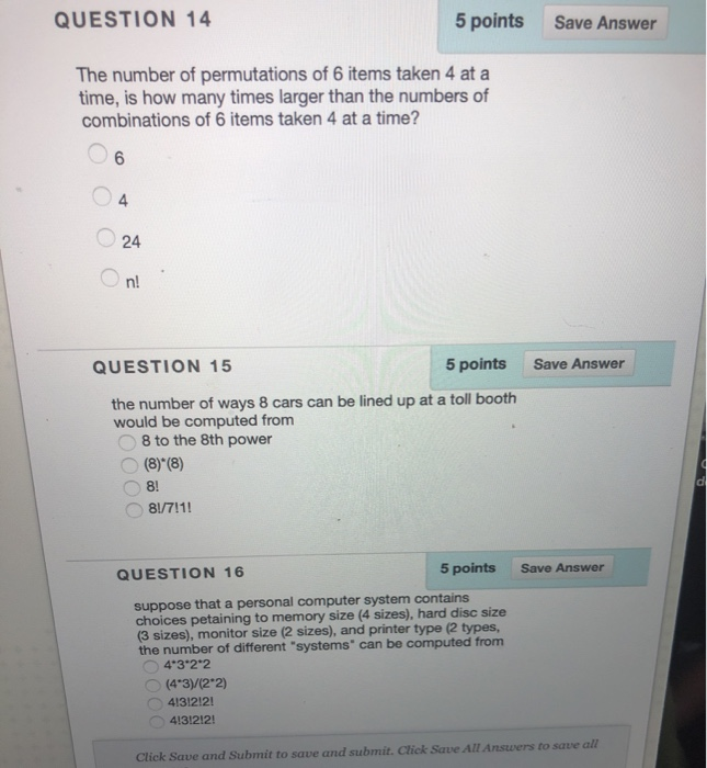 Solved Question 14 5 Points Save Answer The Number Of Per