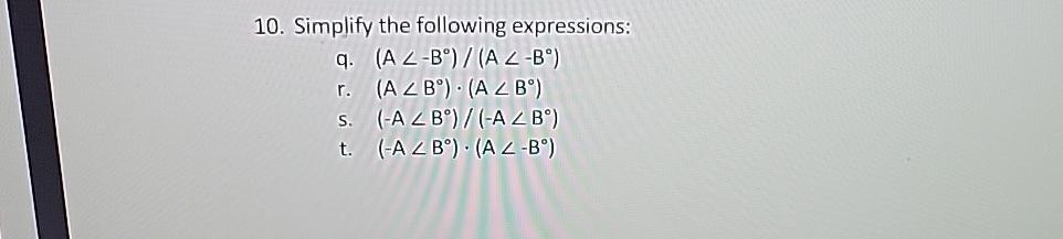 Solved Simplify The Following | Chegg.com