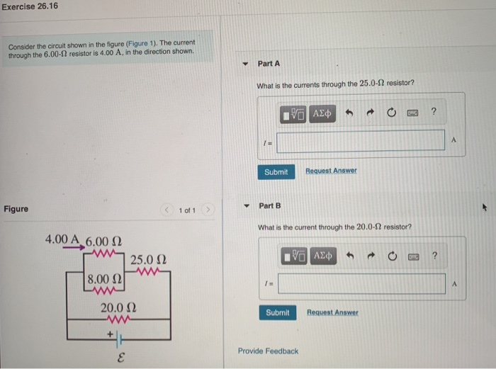 Solved Exercise 26.16 Consider the circuit shown in the | Chegg.com
