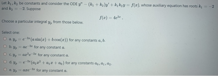 Solved Using Type 1: First order homogeneous equation | Chegg.com