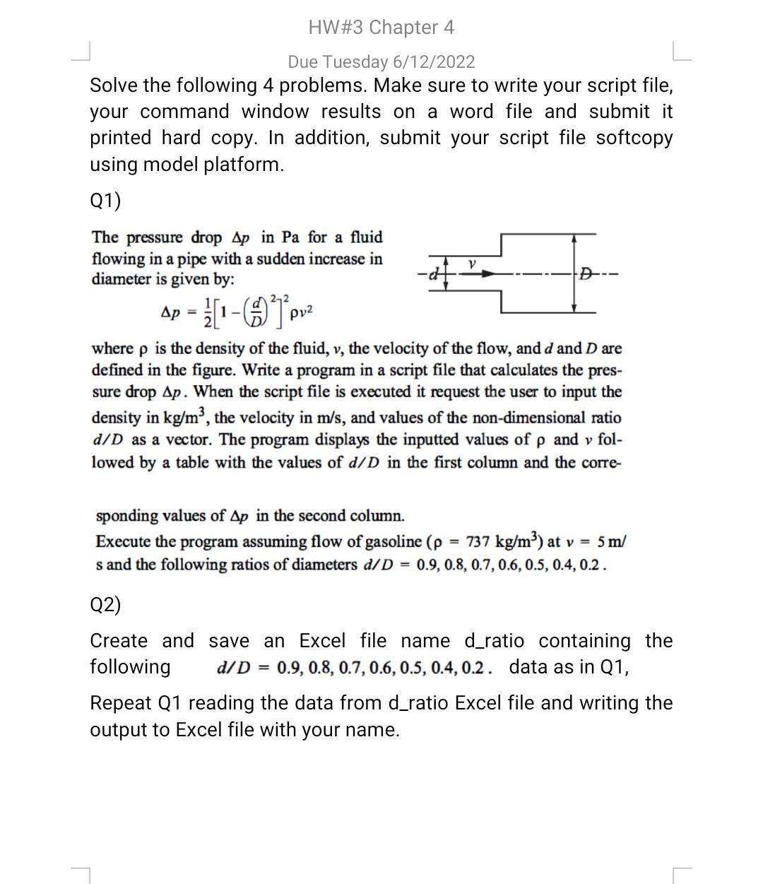 Solved Exercise 4. Write a script to draw the following