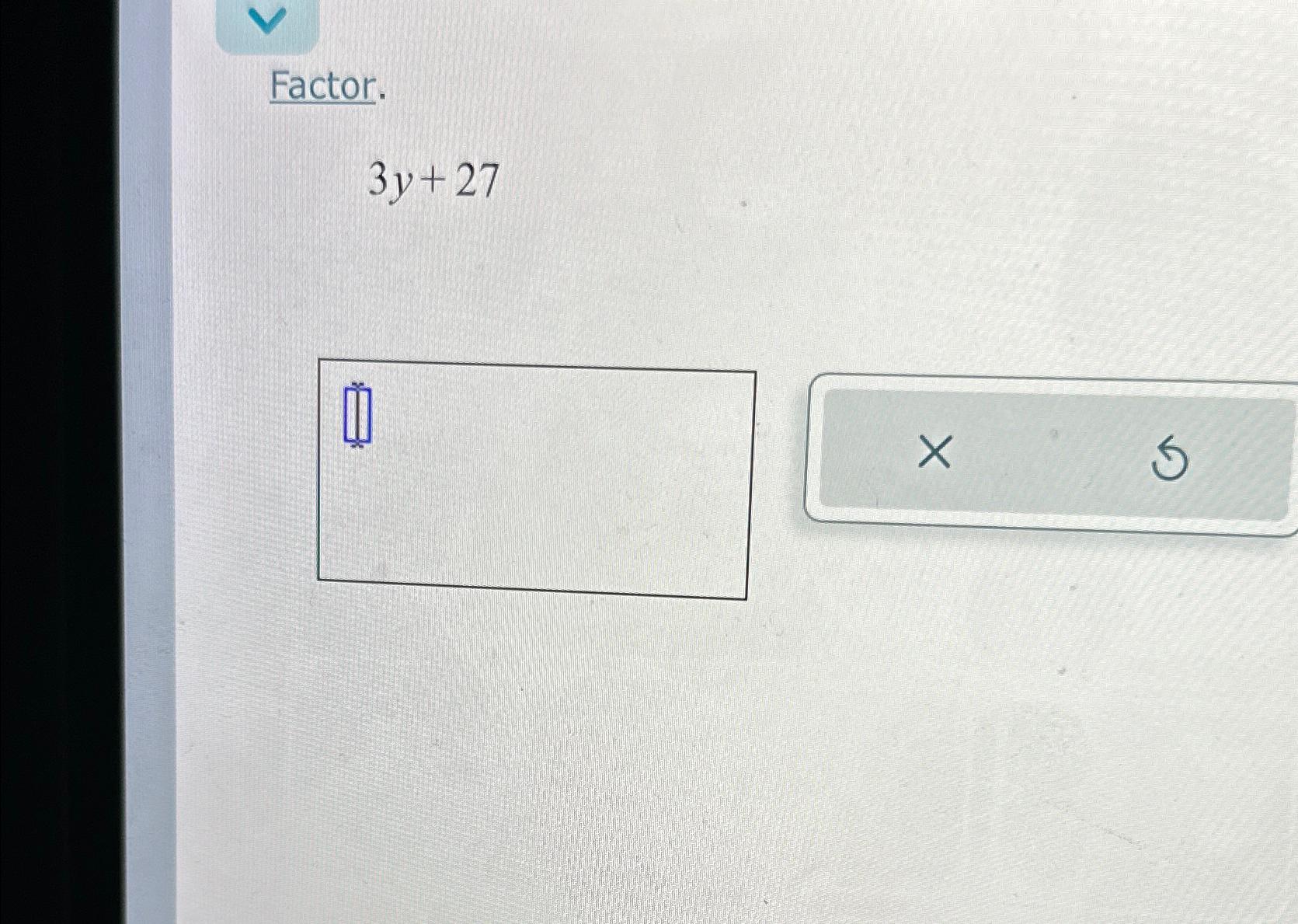 solved-factor-3y-27-chegg
