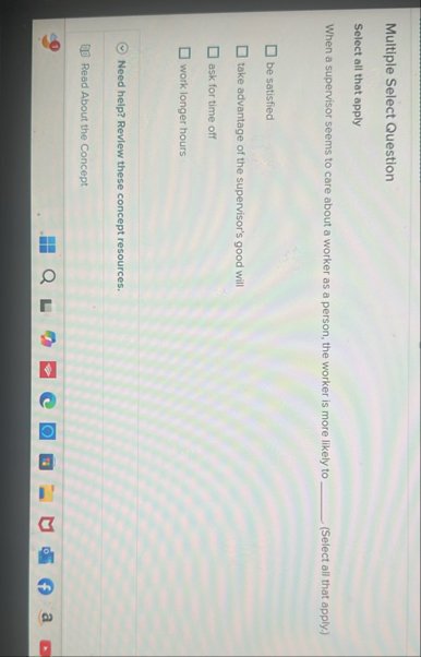 Solved Multiple Select QuestionSelect all that applyWhen a | Chegg.com