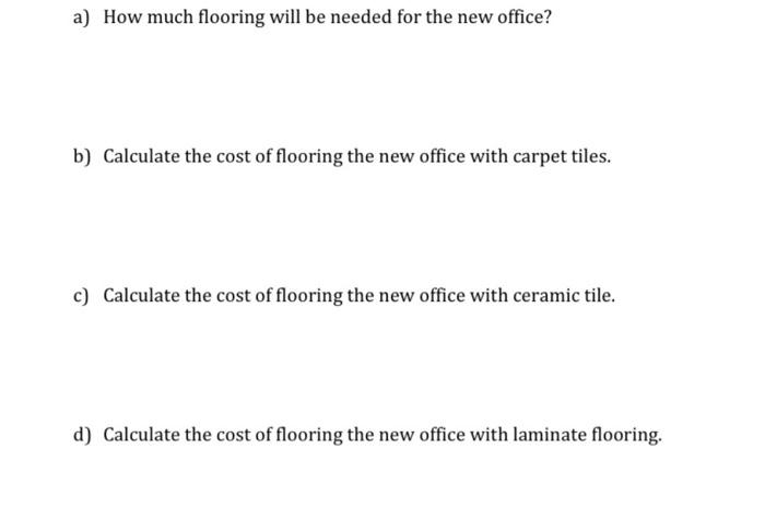The Cost Of Flooring Home Office, How To Determine Much Flooring I Need