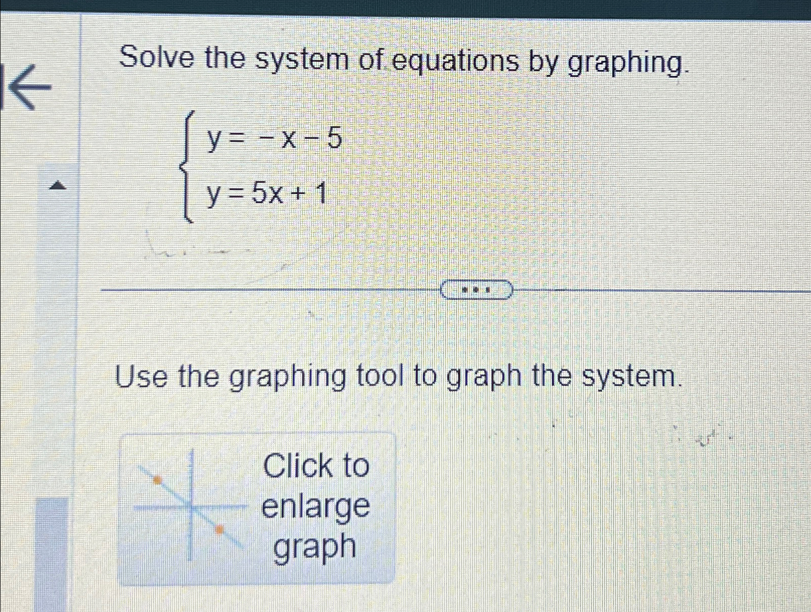 Solved Solve the system of equations by | Chegg.com
