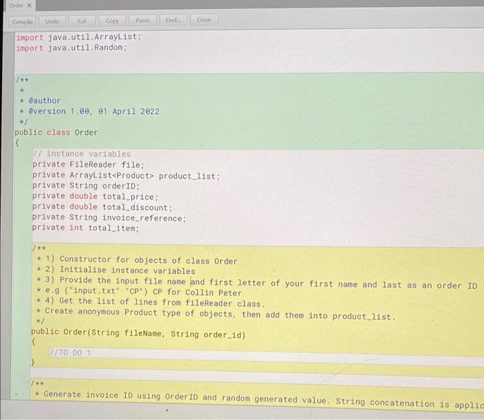 Solved The project task is to construct a Java program | Chegg.com