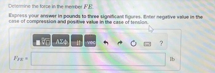 Solved Part A Suppose That P1=720lb And P2=950lb. (Foure ) | Chegg.com