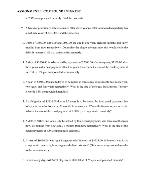 Solved Solve With All Steps And Show The Formula That U Chegg Com