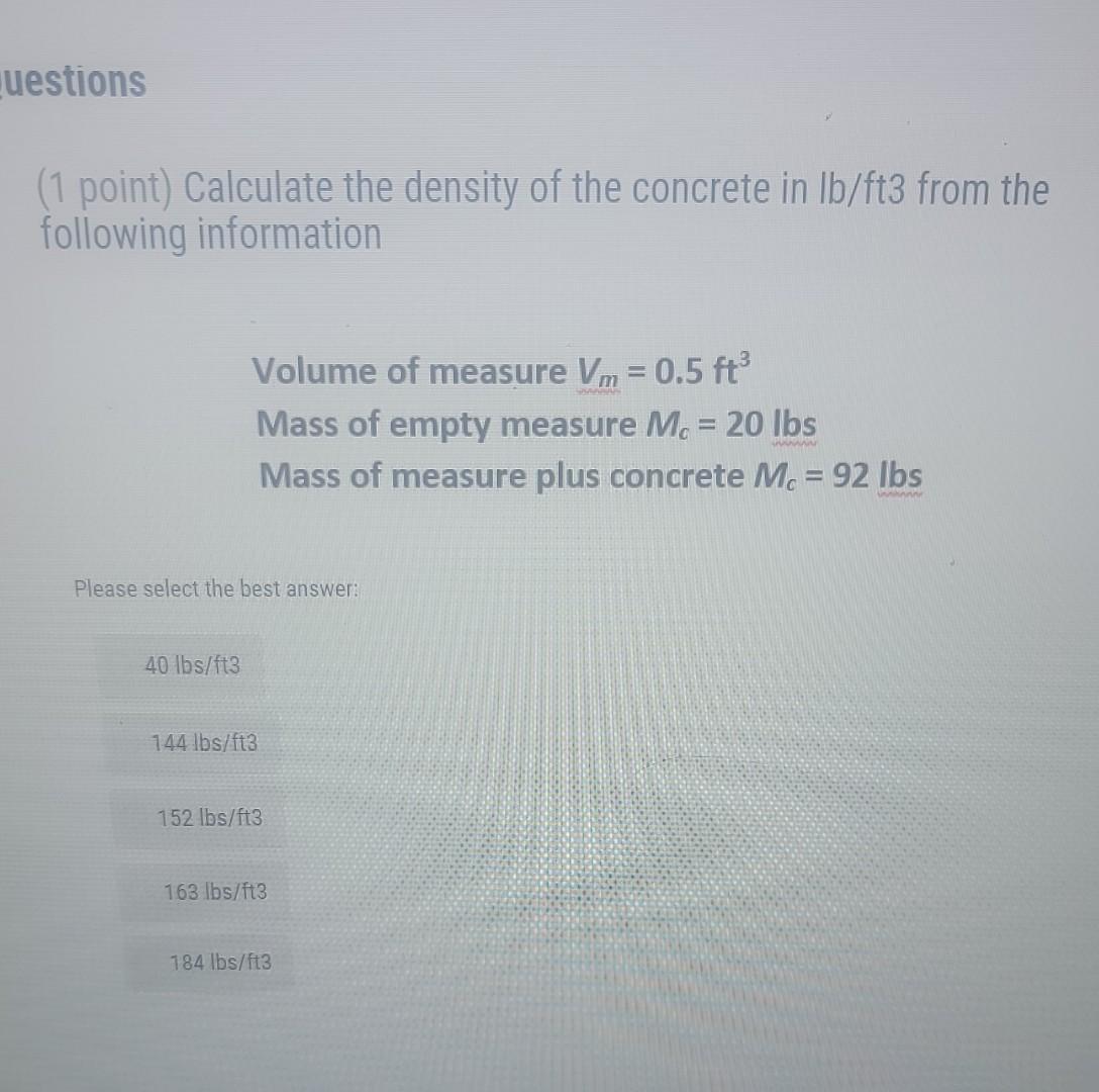 solved-1-point-calculate-the-density-of-the-concre