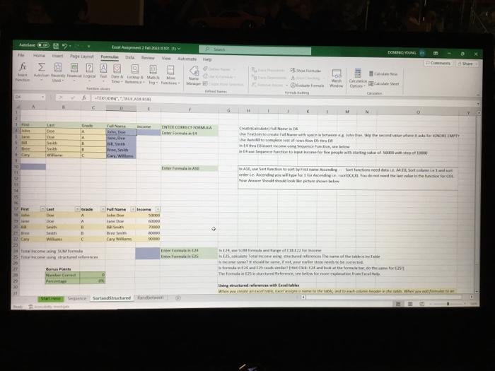 Excel assignment 2 is 101 all the instructions and chegg