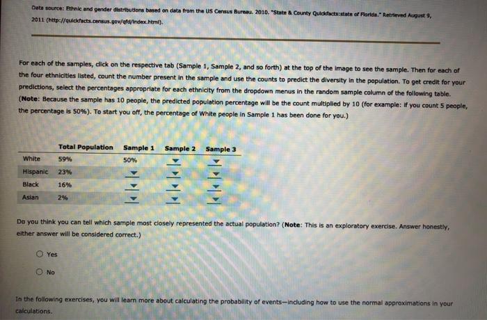 Samples are variable. If you take two or three) | Chegg.com
