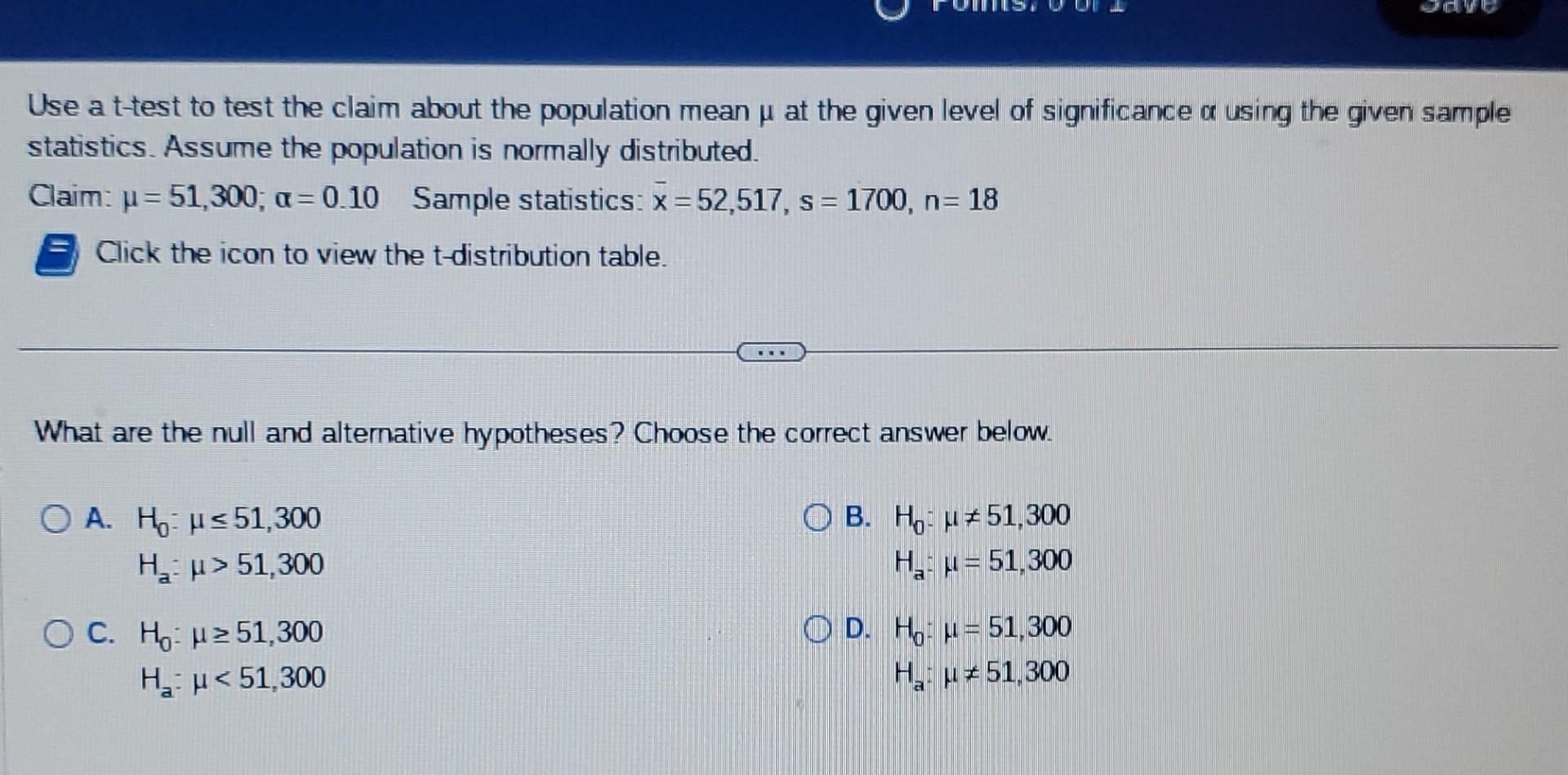 solved-use-a-t-test-to-test-the-claim-about-the-population-chegg