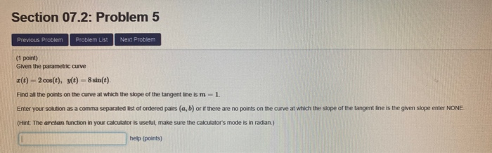 Solved Section 07.2: Problem 5 Previous Problem Problem Lis! | Chegg.com