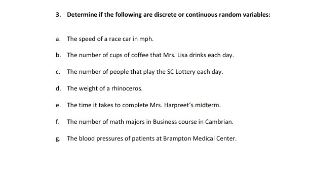 solved-3-determine-if-the-following-are-discrete-or-chegg