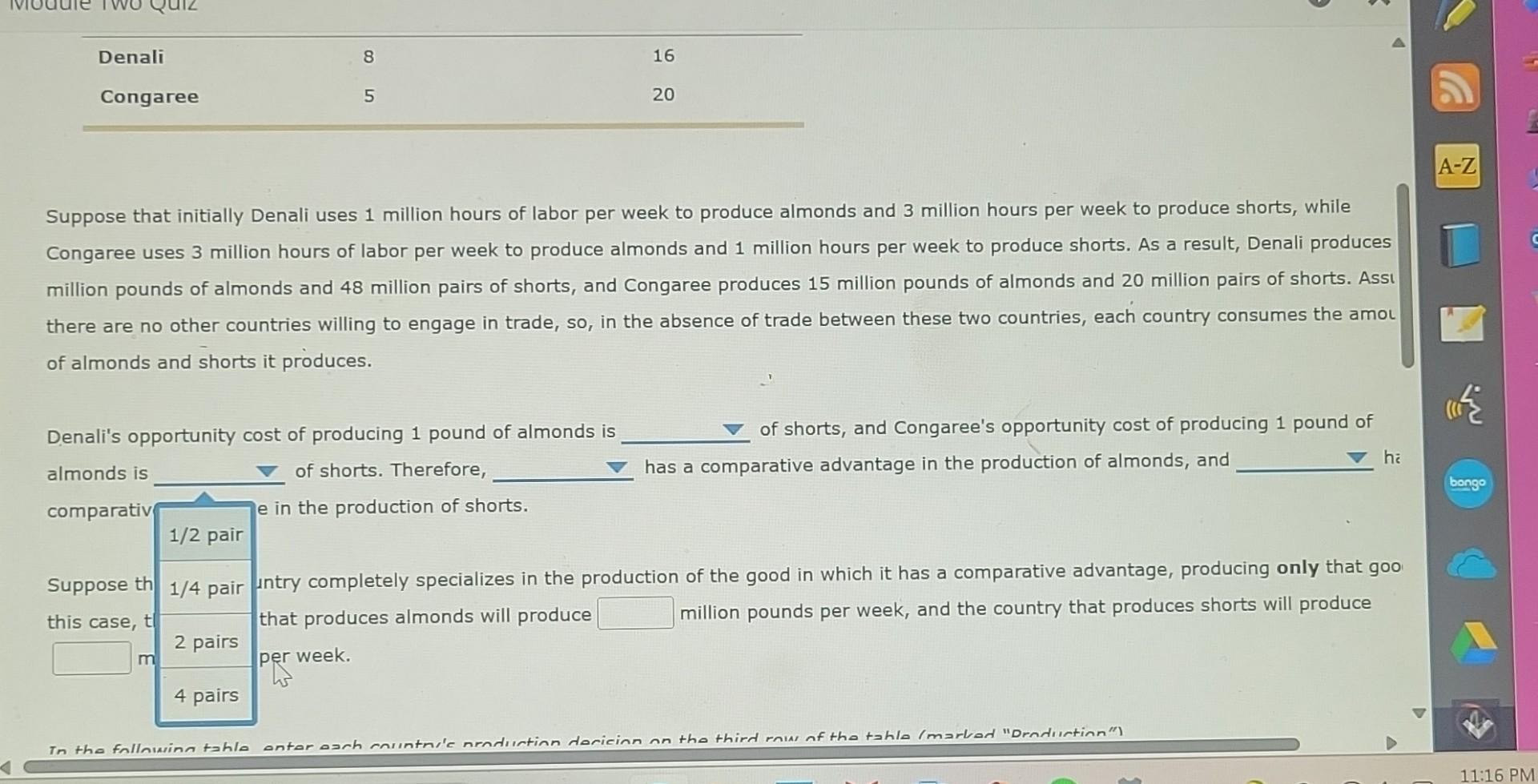 Solved Suppose that initially Denali uses 1 million hours of | Chegg.com