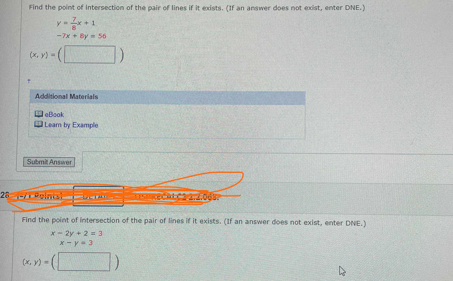 solved-find-the-point-of-intersection-of-the-pair-of-lines-chegg