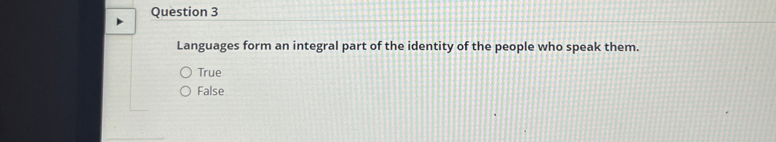 Solved Question 3Languages form an integral part of the | Chegg.com