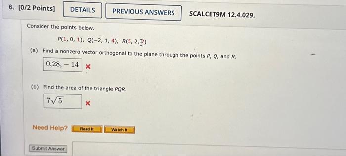 Solved Consider The Points Below. | Chegg.com