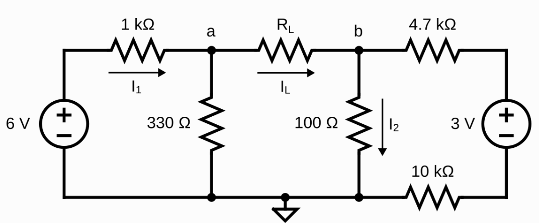 Solved find thevenin resistance, thevenin voltage and load | Chegg.com