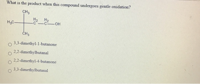 Solved What is the product when this compound undergoes | Chegg.com
