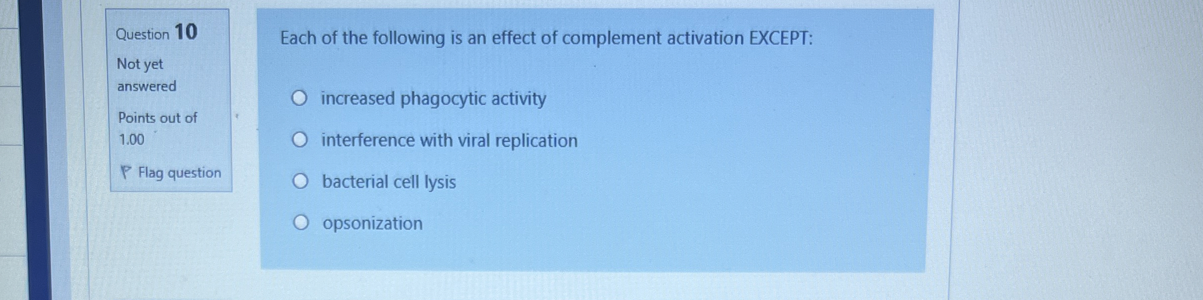Solved Question 10Each of the following is an effect of | Chegg.com