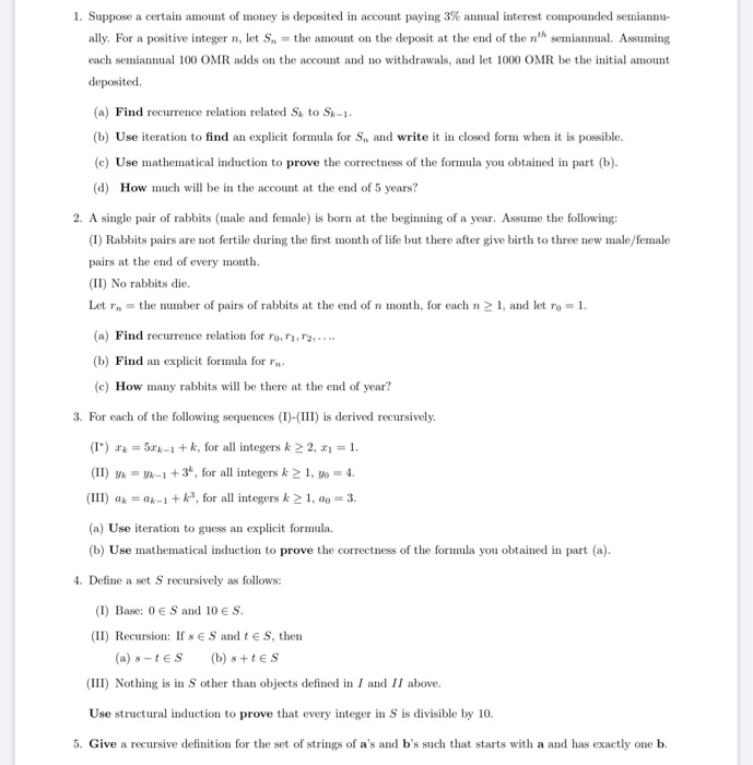 solved-1-suppose-a-certain-amount-of-money-is-deposited-in-chegg