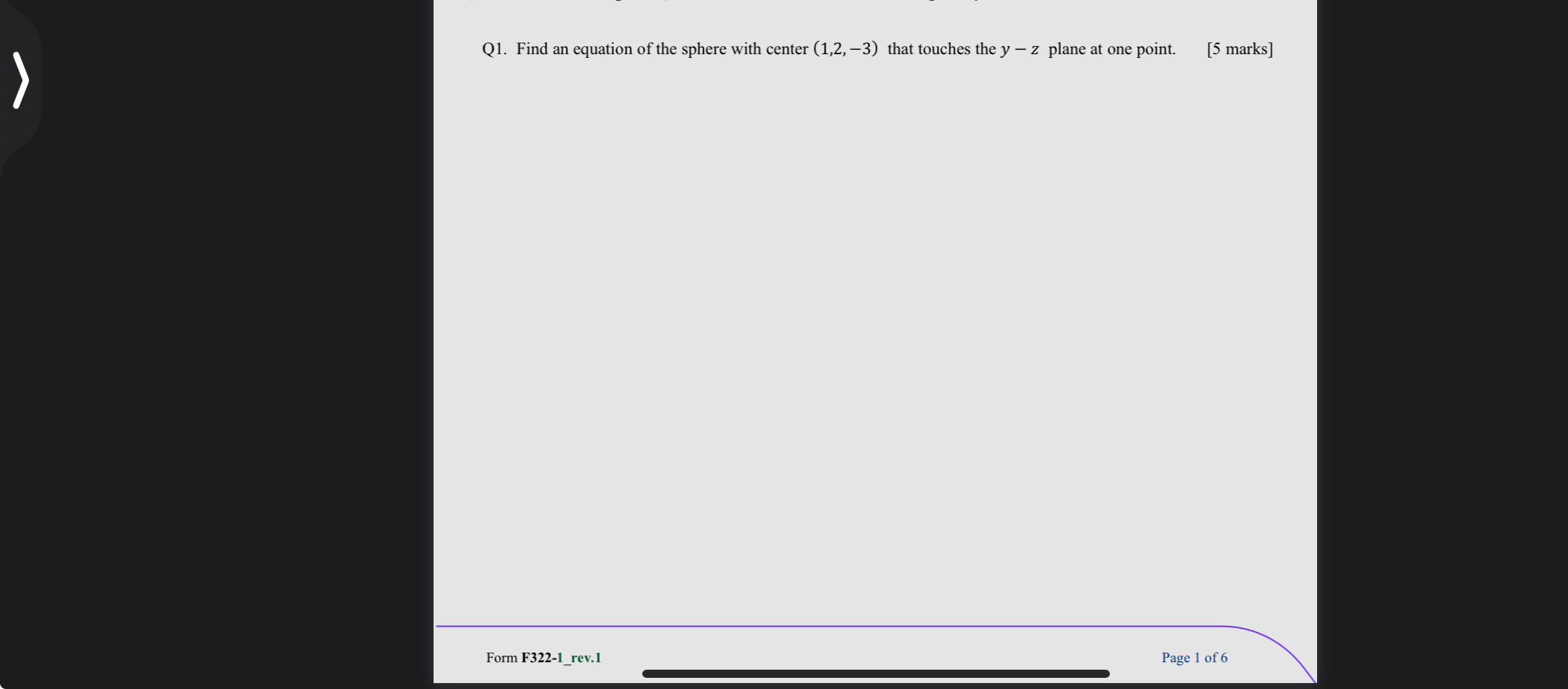 Solved Q1. ﻿Find an equation of the sphere with center