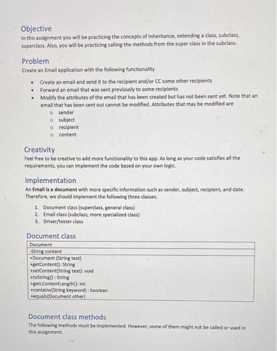 Solved Objective In this assignment you will be practicing | Chegg.com