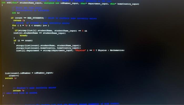 Solved Can anyone please help me to fix my code ? It is not | Chegg.com