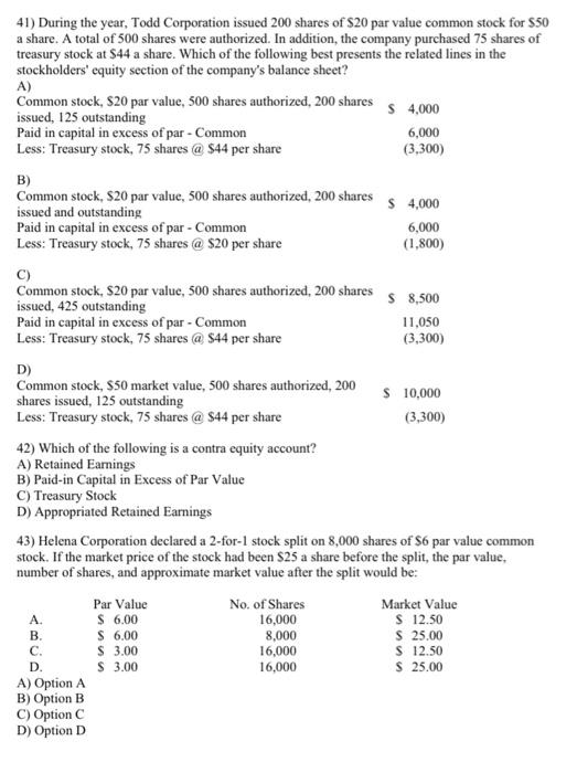 Solved 35) What is meant by the term "double taxation?" A)