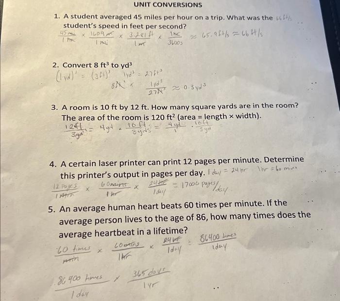 Solved 1. A student averaged 45 miles per hour on a trip. | Chegg.com