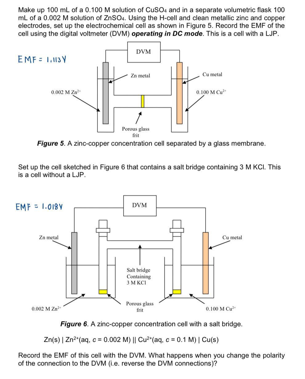 Solved Why is my EMF value for the one with Liquid Junction | Chegg.com